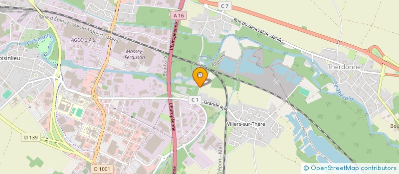 localisation de l'entreprise SCI BIBI  ALLONNE