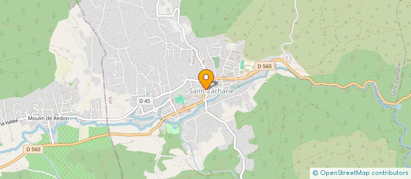 localisation de l'entreprise SCI BIBOU à SAINT-ZACHARIE