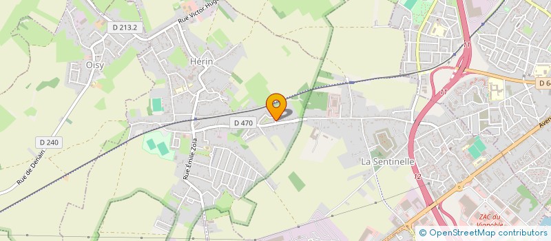 localisation de l'entreprise SCI BIBOU  HERIN