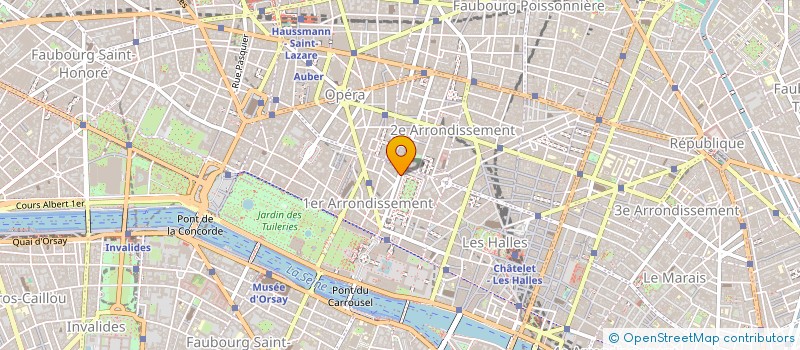 localisation de l'entreprise SCI BIBUS à PARIS