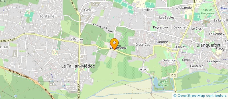 localisation de l'entreprise SCI BIBUS  LE TAILLAN-MEDOC