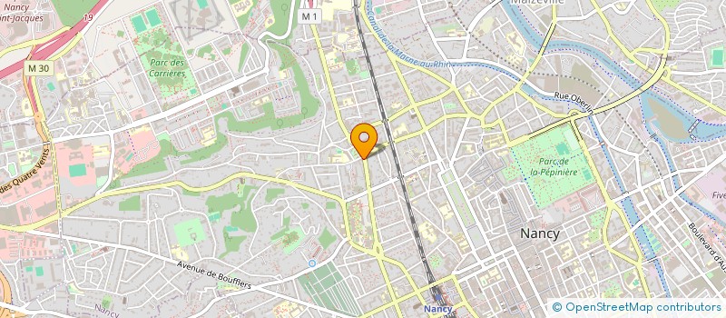 localisation de l'entreprise SCI BIC-LYONS  NANCY