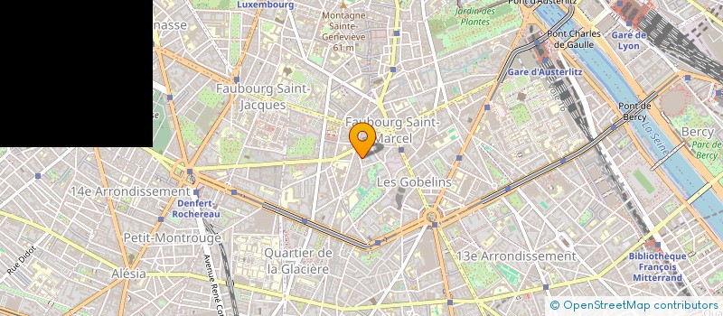 localisation de l'entreprise SCI BICETRE  PARIS
