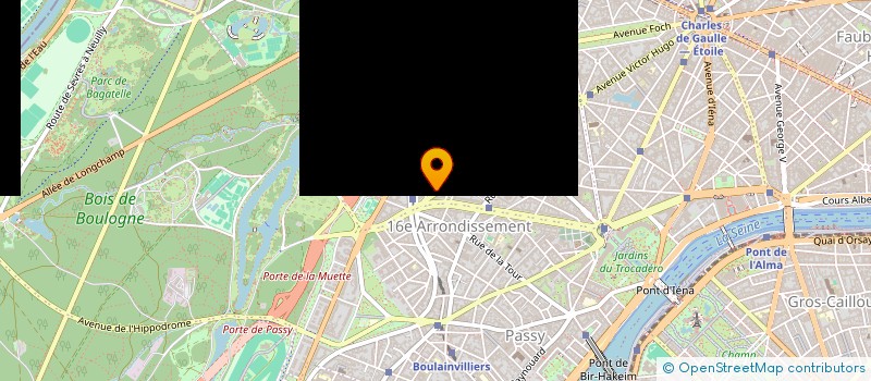 localisation de l'entreprise SCI BICHAT 57  PARIS