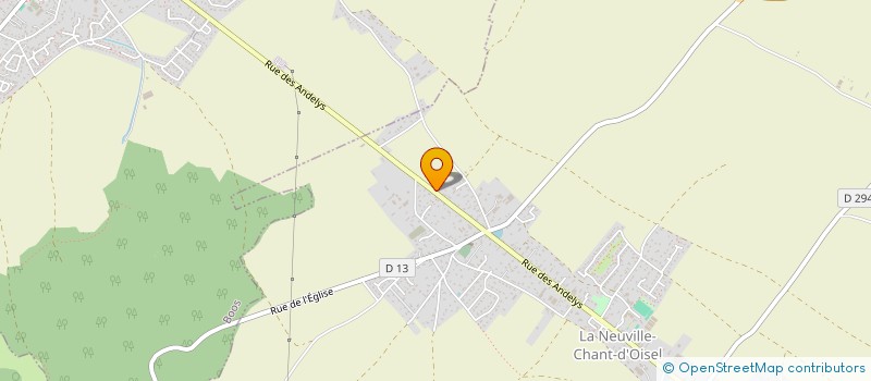 localisation de l'entreprise SCI BICHENCO  LA NEUVILLE-CHANT-D'OISEL