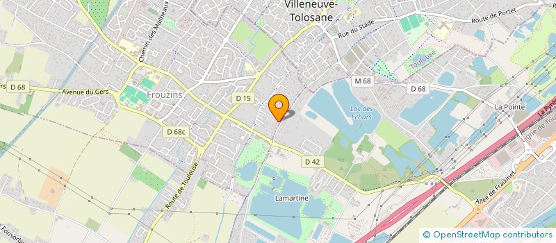 localisation de l'entreprise SCI BICHON  FROUZINS