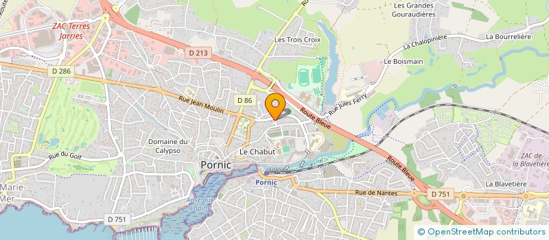 localisation de l'entreprise SCI BICHON  PORNIC