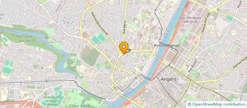 localisation de l'entreprise SCI BICHONNET à ANGERS