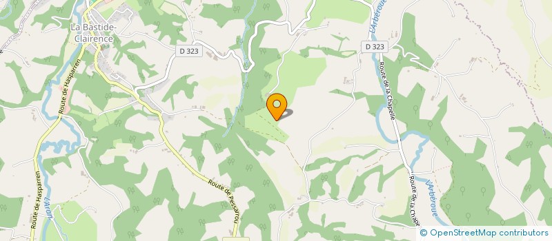 localisation de l'entreprise SCI BICHOUN à HASPARREN