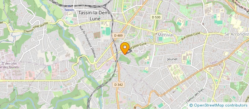 localisation de l'entreprise SCI BICOEURS  LYON