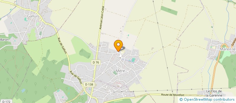 localisation de l'entreprise SCI BIDARD  MERE