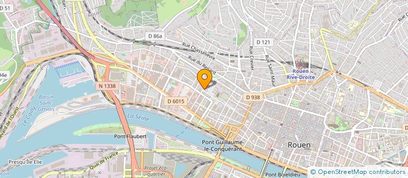 localisation de l'entreprise SCI BIDAUD à ROUEN