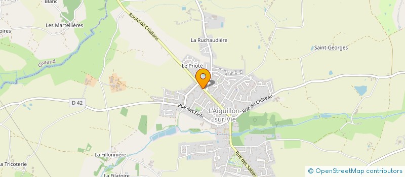 localisation de l'entreprise SCI BIDEAUTCHI à L'AIGUILLON-SUR-VIE