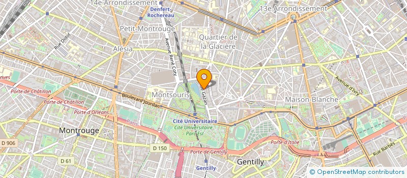 localisation de l'entreprise SCI BIDEPLAN  PARIS