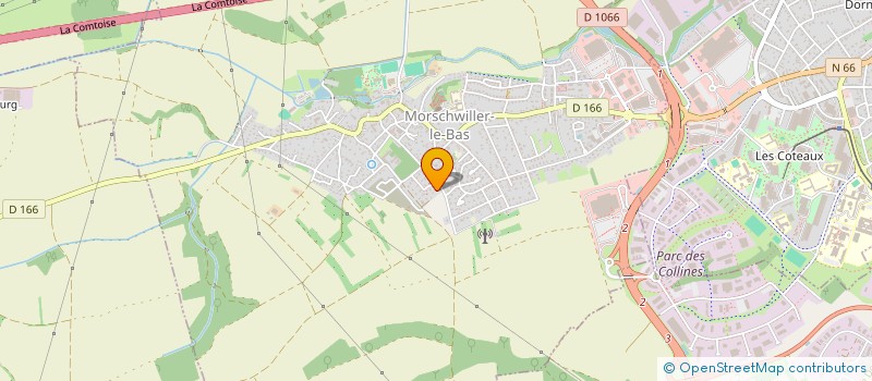 localisation de l'entreprise SCI BIEBER  MORSCHWILLER-LE-BAS