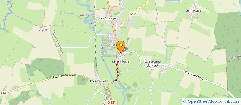 localisation de l'entreprise SCI BIEN ALLER  CORMATIN