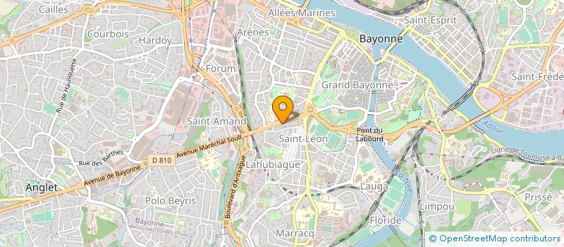 localisation de l'entreprise SCI BIEN ARTEAN à BAYONNE