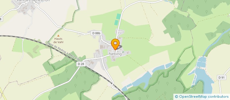 localisation de l'entreprise SCI BIEN C.E.B.  NEBING