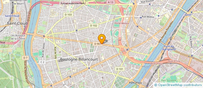 localisation de l'entreprise SCI BIEN CHEZ SOI à BOULOGNE-BILLANCOURT