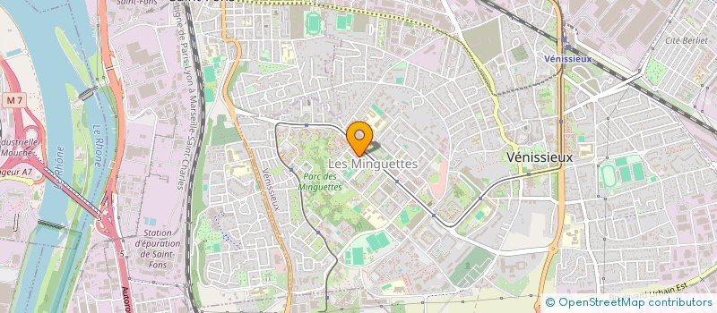 localisation de l'entreprise SCI BIEN CHEZ SOI  VENISSIEUX