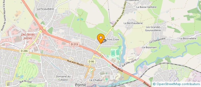 localisation de l'entreprise SCI BIEN MERITEE  PORNIC