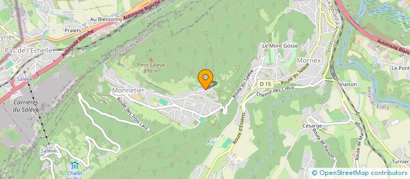 localisation de l'entreprise SCI BIEN TROUVE  MONNETIER-MORNEX