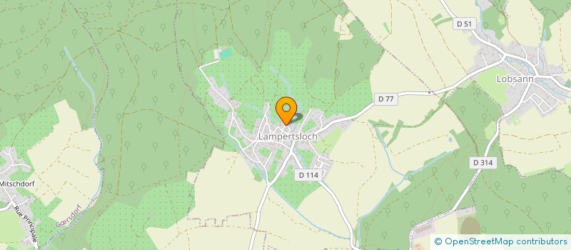 localisation de l'entreprise SCI BIEN VIVRE  LAMPERTSLOCH