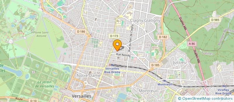 localisation de l'entreprise SCI BIENASSIS ALBENS à VERSAILLES