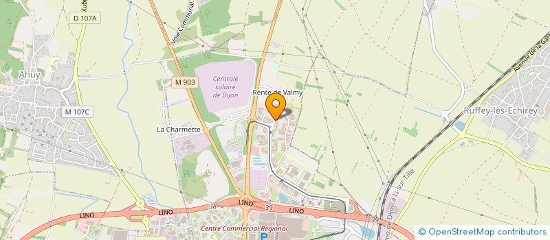 localisation de l'entreprise SCI BIENETRE-INVEST à DIJON