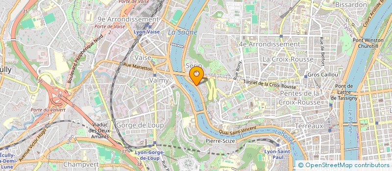 localisation de l'entreprise SCI BIENVENUE  LYON