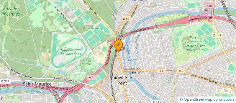 localisation de l'entreprise SCI BIENVENUE  JOINVILLE-LE-PONT