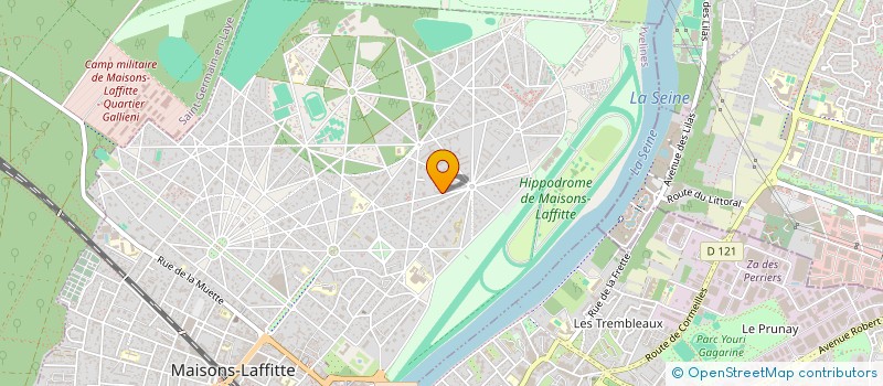 localisation de l'entreprise SCI BIETOLINI  MAISONS-LAFFITTE