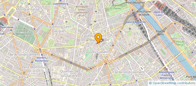 localisation de l'entreprise SCI BIEVRE- RIO VERMELHO  PARIS