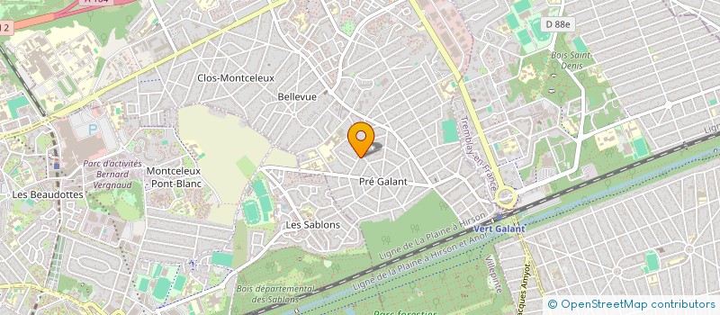 localisation de l'entreprise SCI BIG à VILLEPINTE