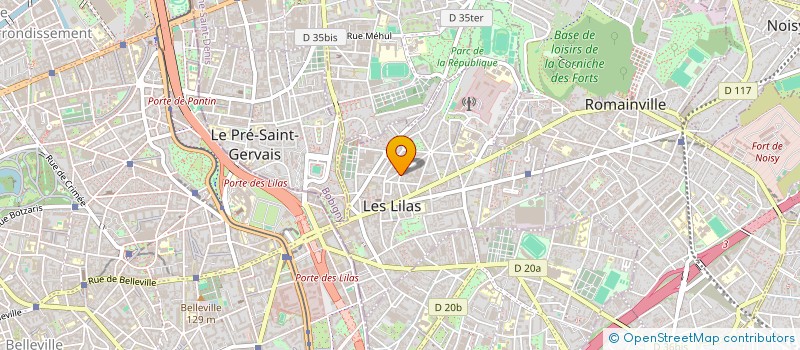 localisation de l'entreprise SCI BIG AGENCEMENT à LE BLANC-MESNIL