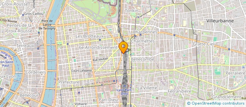 localisation de l'entreprise SCI BIG BANG  LYON