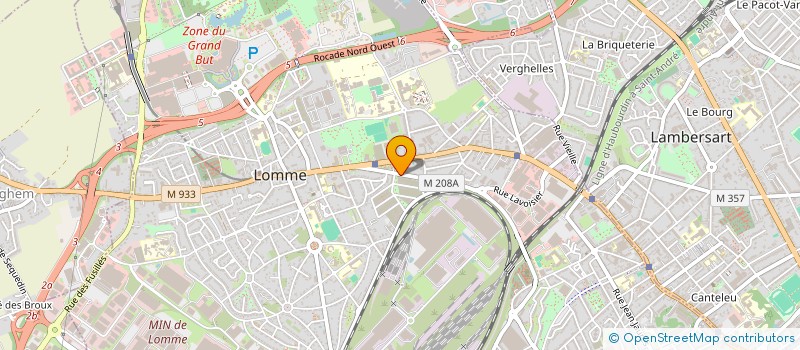 localisation de l'entreprise SCI BIG BROTHER à LILLE