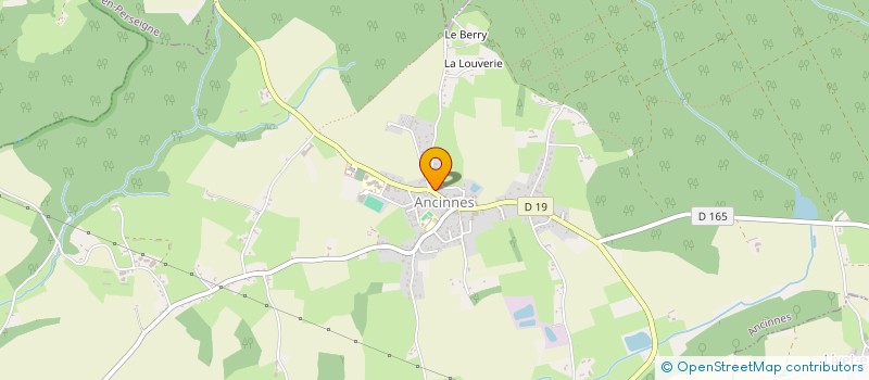 localisation de l'entreprise SCI BIG FIVE  ANCINNES