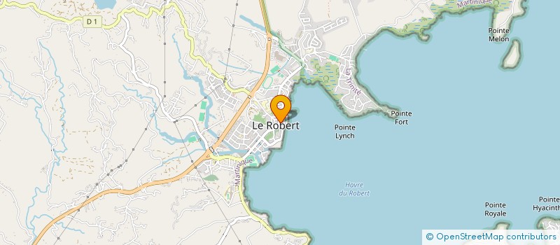 localisation de l'entreprise SCI BIG MAI  LE ROBERT