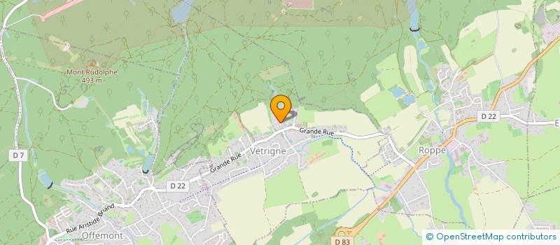 localisation de l'entreprise SCI BIGEARD ROY à VETRIGNE