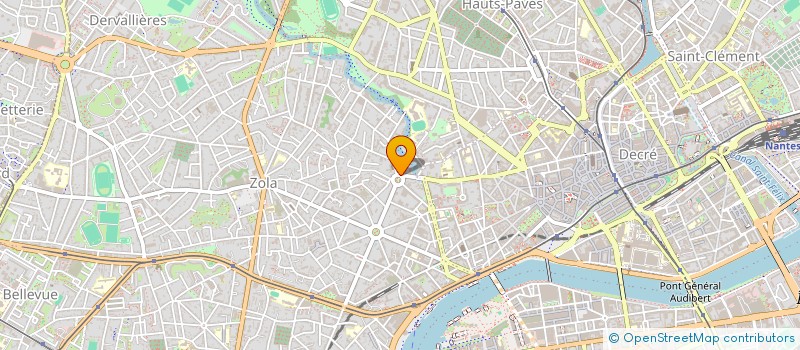 localisation de l'entreprise SCI BIGGUI à NANTES