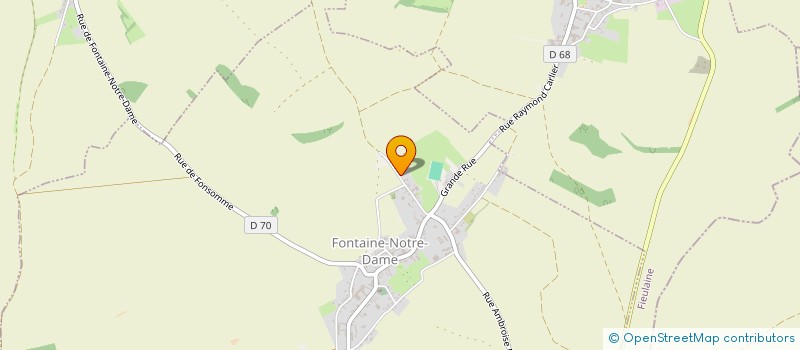 localisation de l'entreprise SCI BIGN IMMO à FONTAINE-NOTRE-DAME