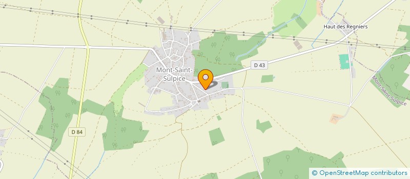 localisation de l'entreprise SCI BIGNAC  MONT-SAINT-SULPICE