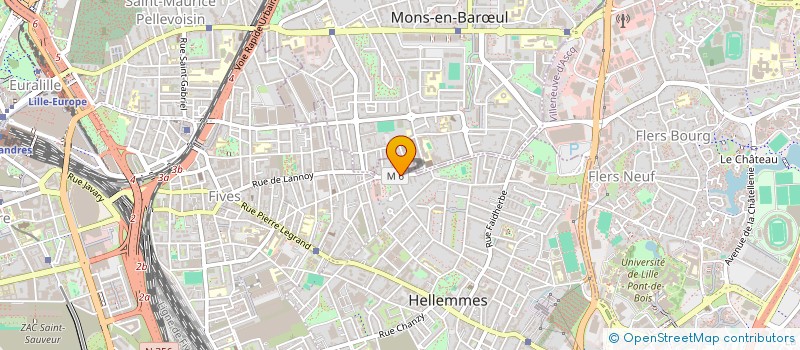 localisation de l'entreprise SCI BIGO 2002 à LILLE