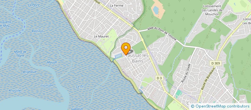 localisation de l'entreprise SCI BIGORNEAUX  LANTON