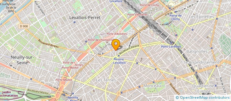 localisation de l'entreprise SCI BIGORNO  PARIS