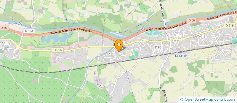 localisation de l'entreprise SCI BIGORRE  LE SOLER