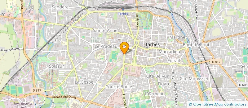 localisation de l'entreprise SCI BIGORRE  TARBES