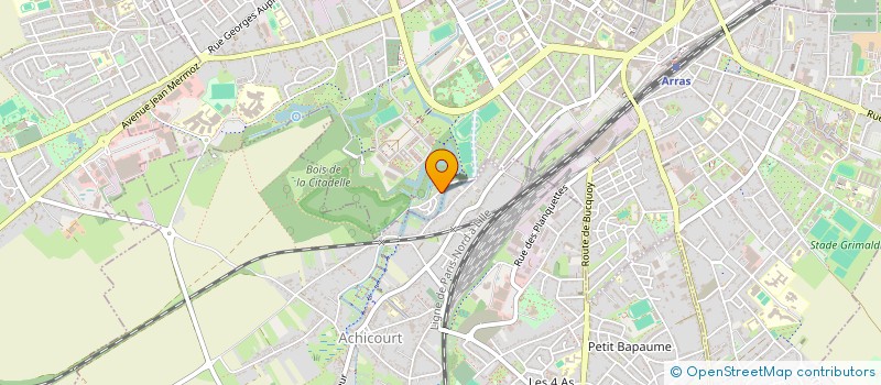 localisation de l'entreprise SCI BIGOT à ARRAS