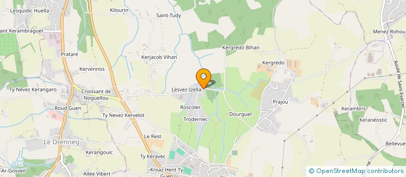 localisation de l'entreprise SCI BIGOT BREIZH PESKED  PLEUVEN